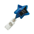 Star Badge Holders - Swivel Bulldog Clip